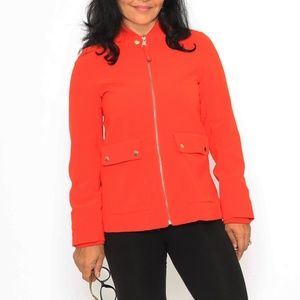 Zip up jacket dressy